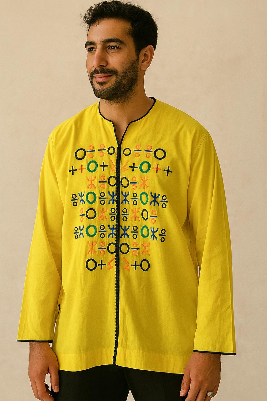 Jabador jaune brodé